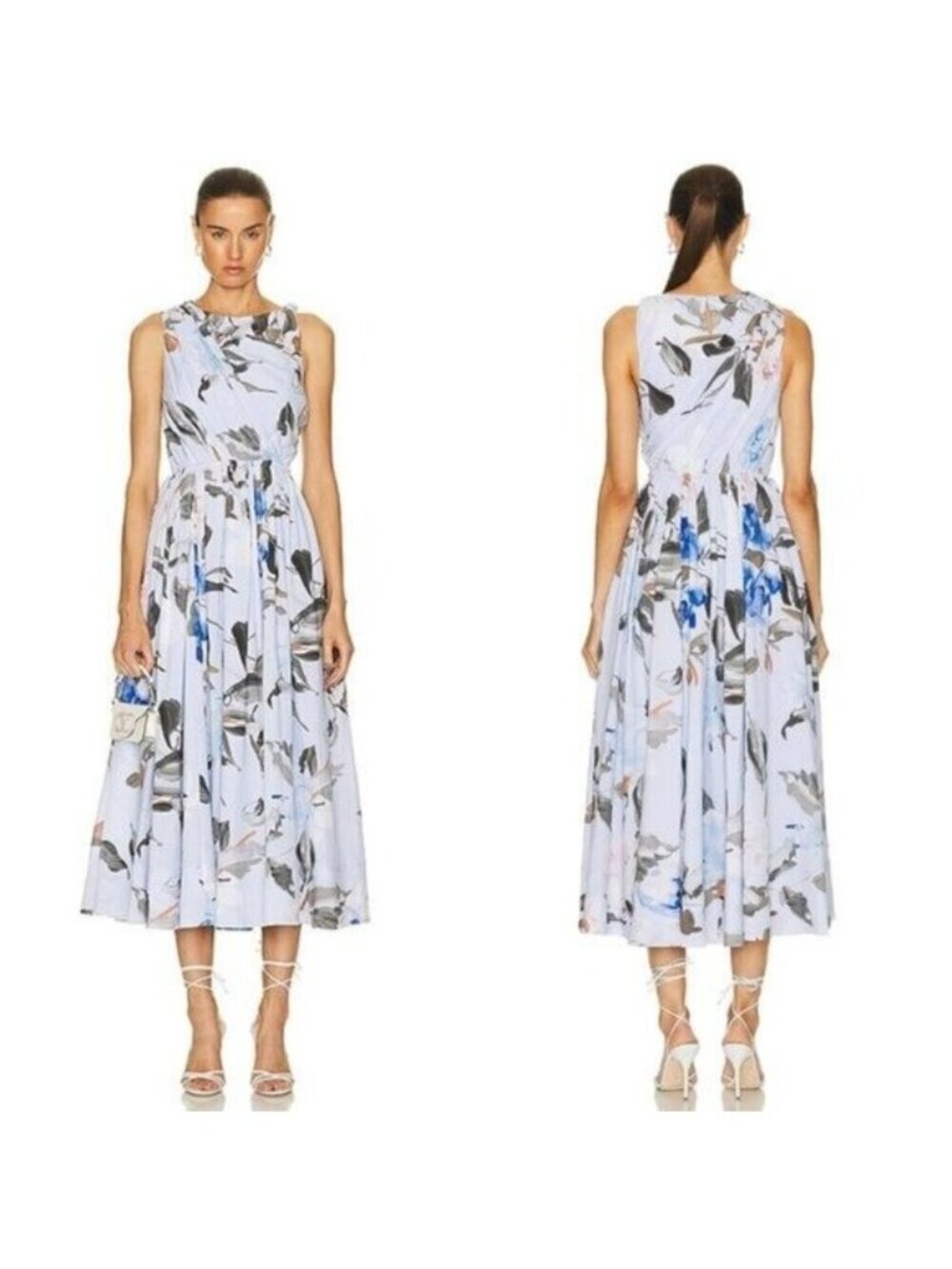 Aje Abbey Twisted Midi Dress